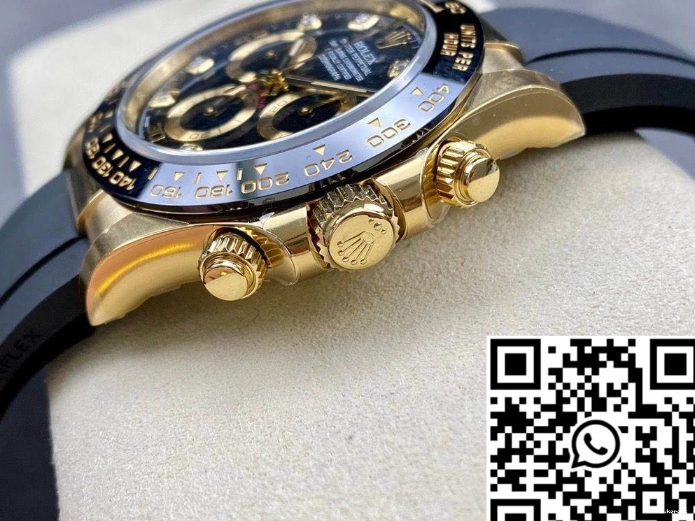 Clean Rolex Factory Strap Youthful M116518ln-0078 1039 Rubber Daytona Cosmograph 0727